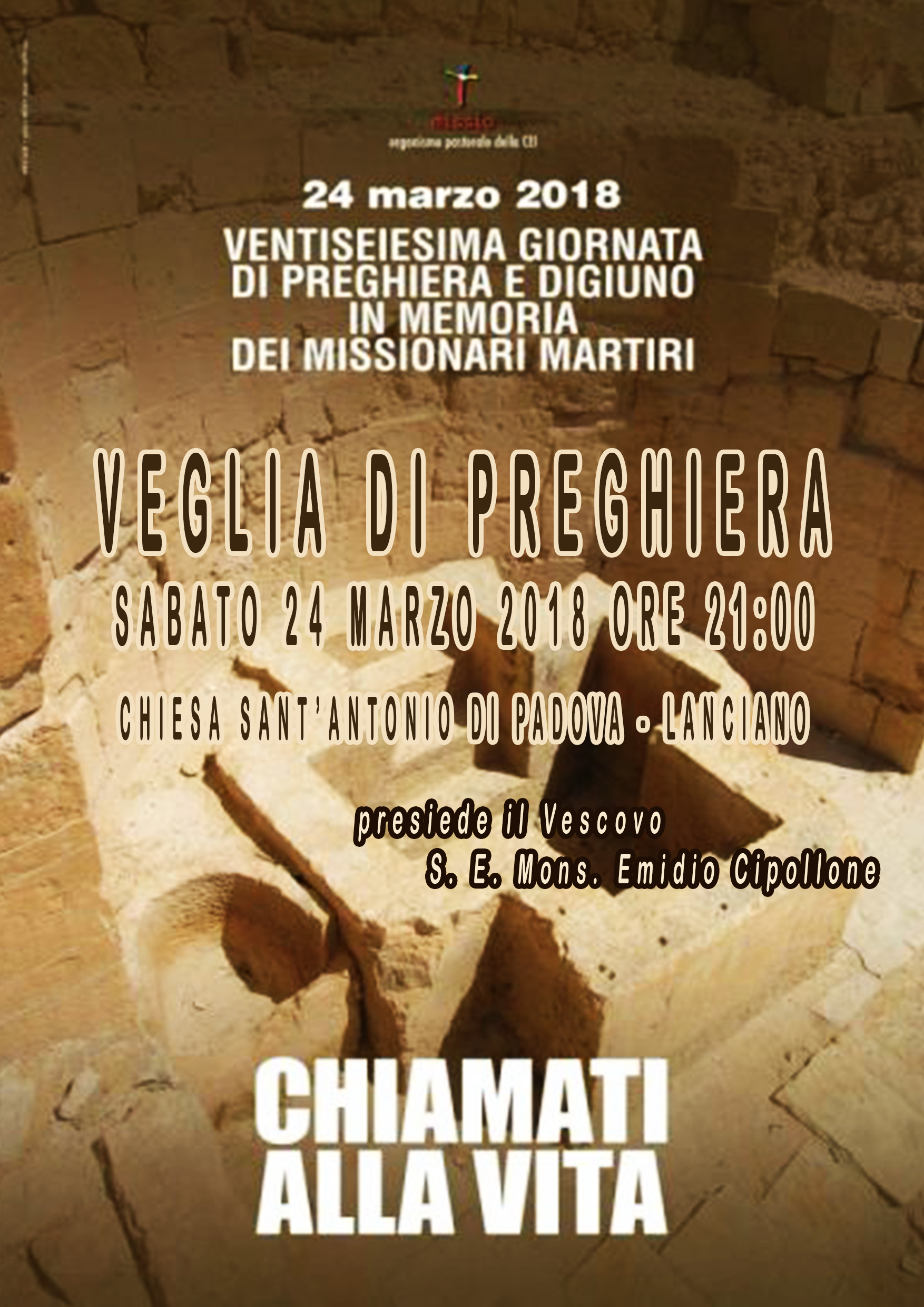 Veglia di Preghiera per i Missionari Martiri