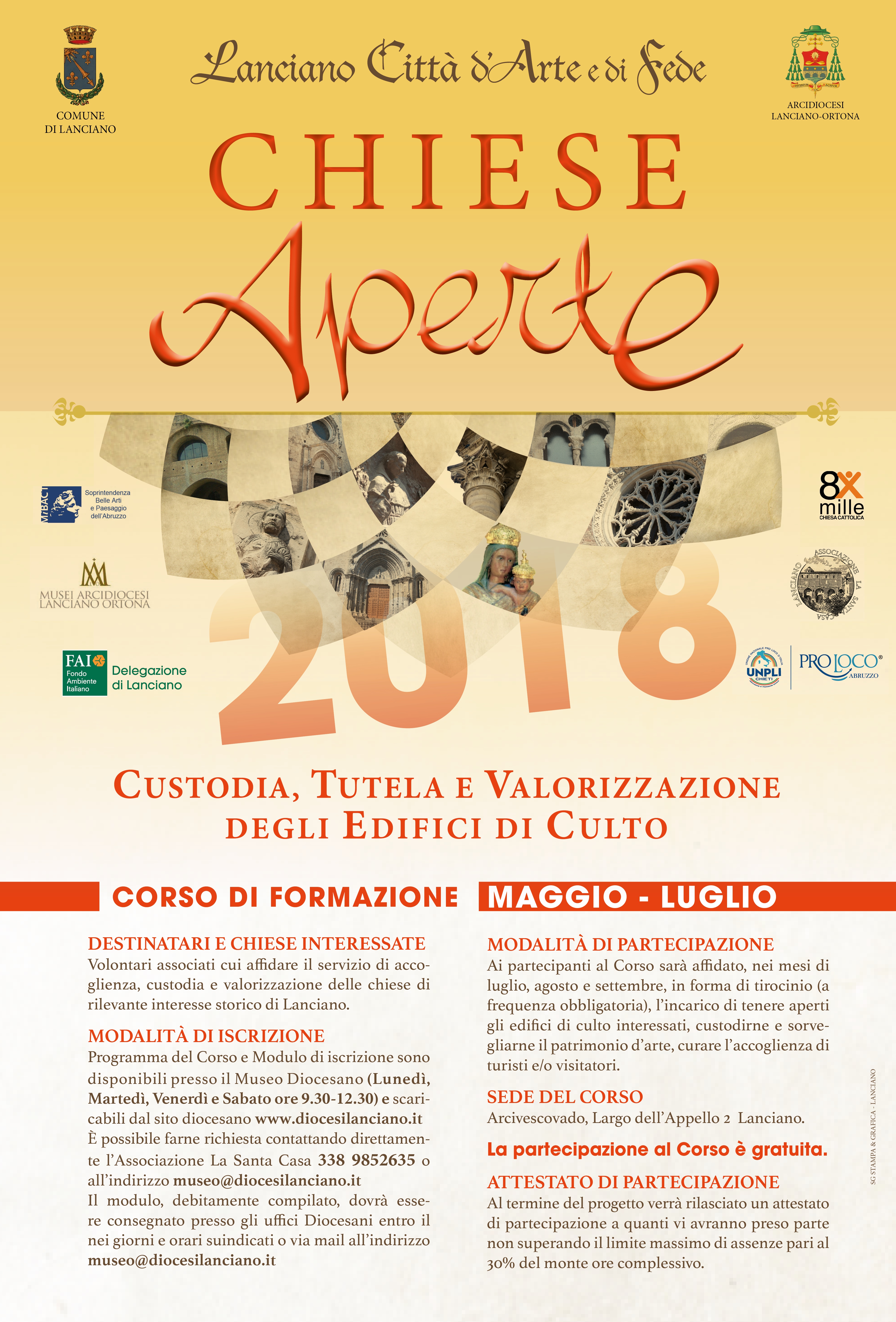 Chiese Aperte 2018