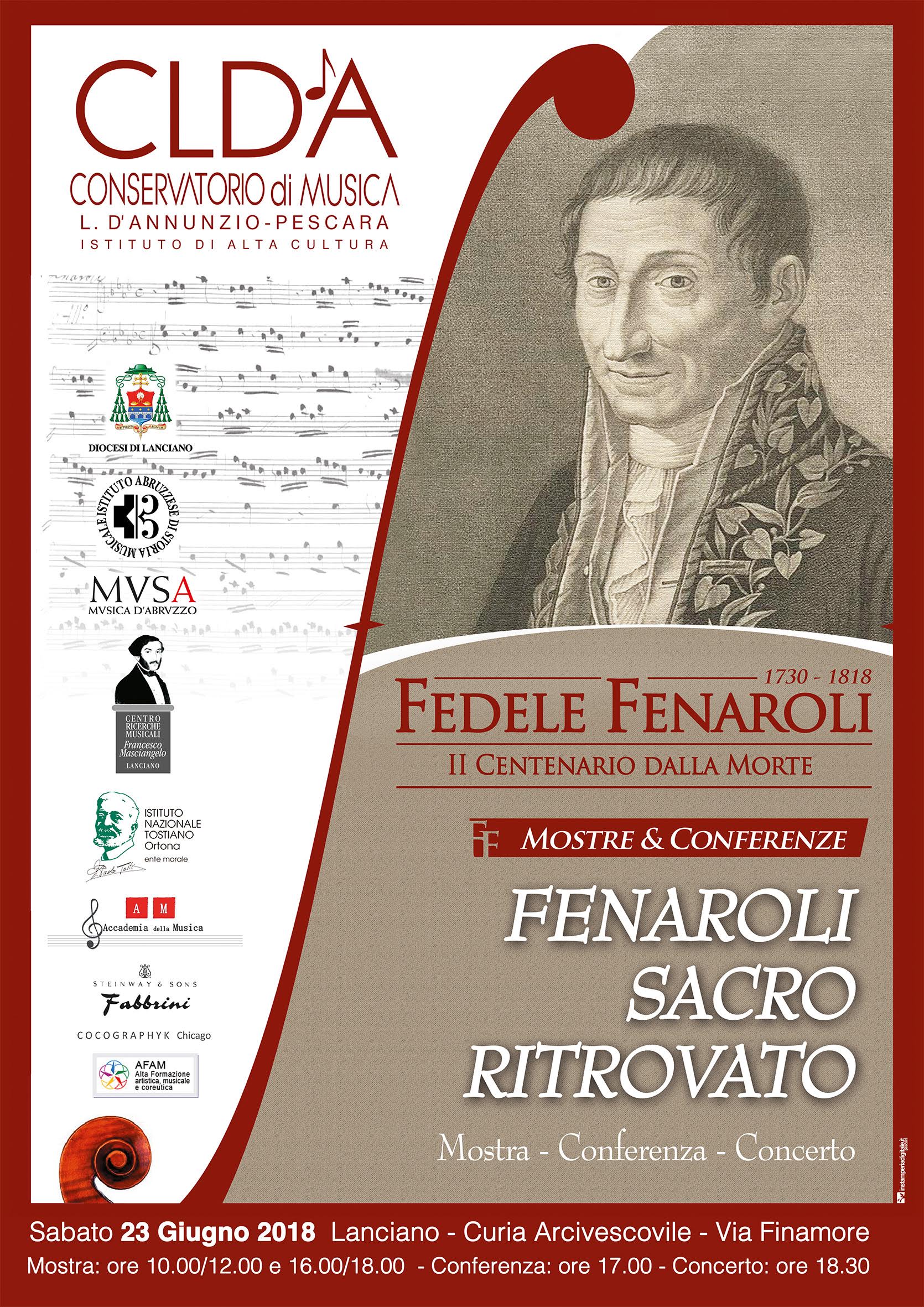 Celebrazioni II Centenario dalla morte di Fedele Fenaroli