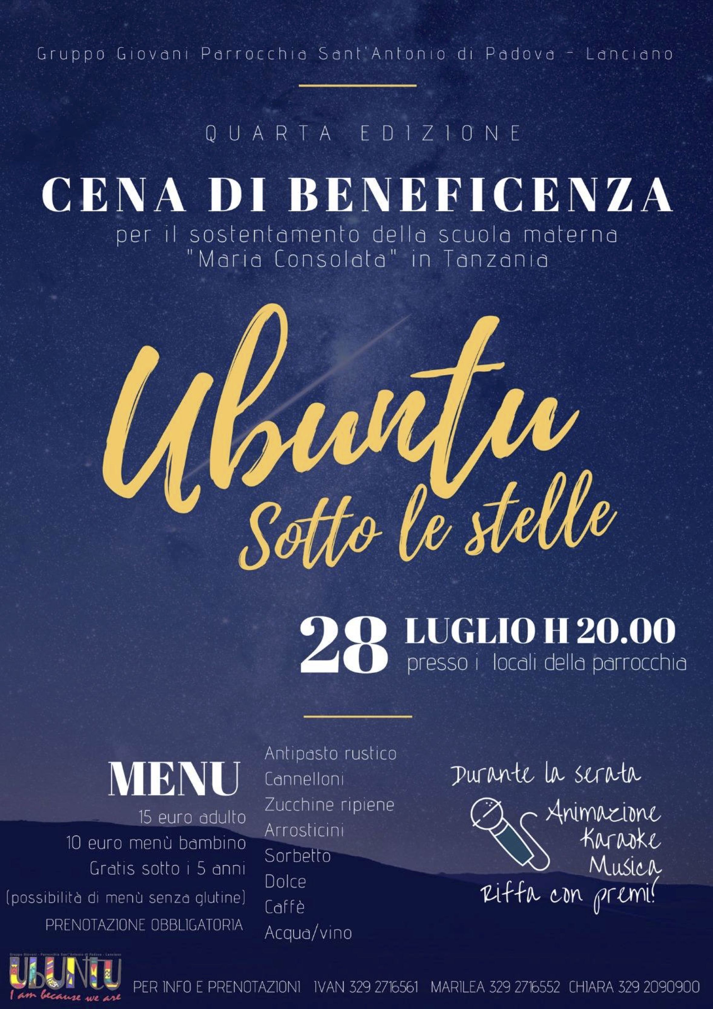 Cena di Beneficenza