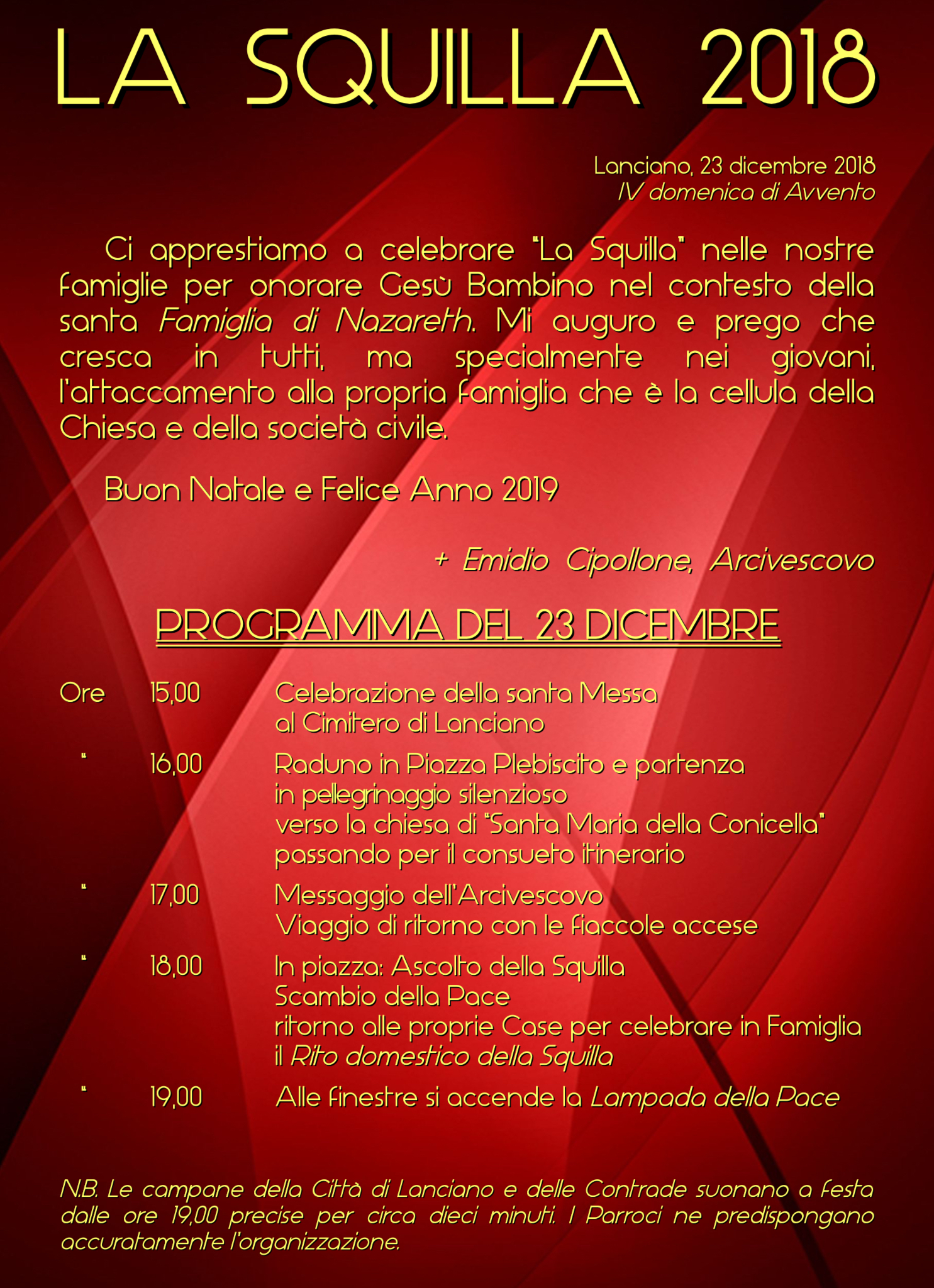 La Squilla 2018
