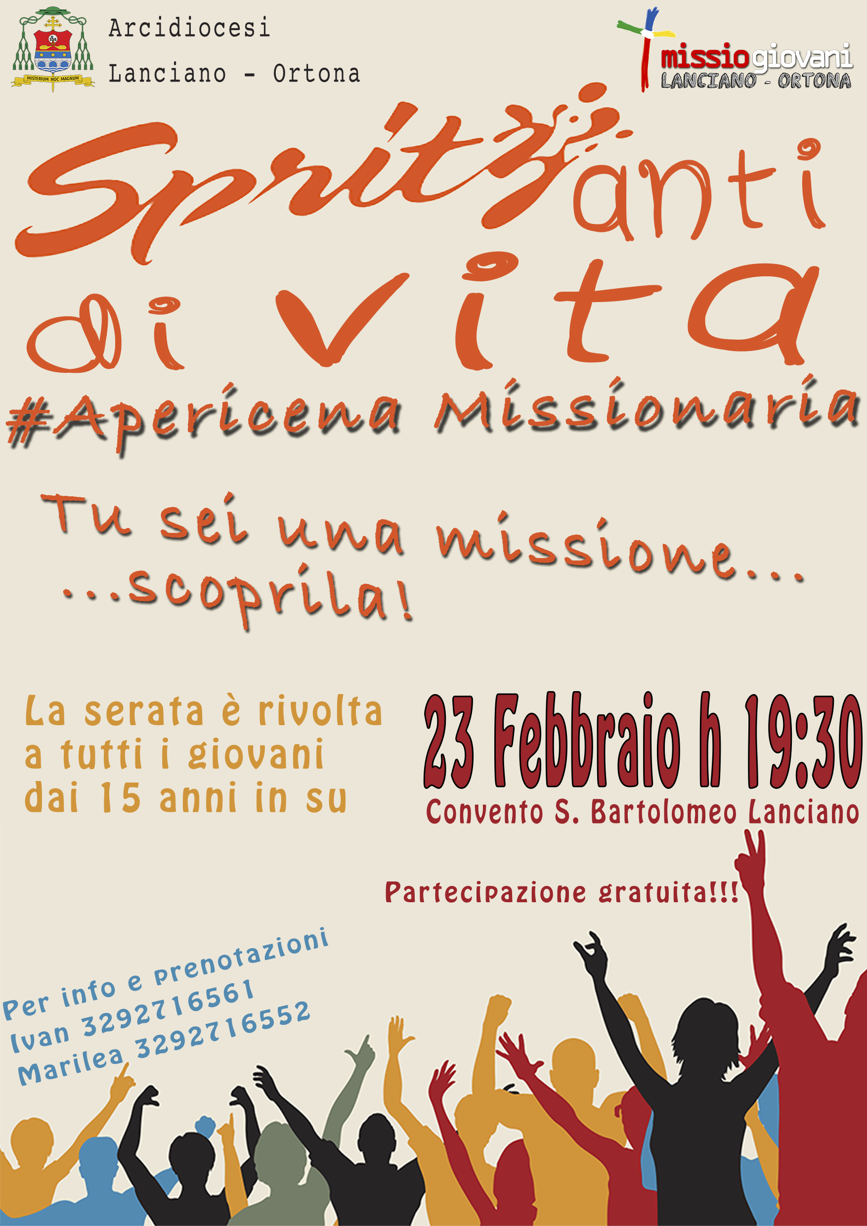appuntamenti per Ragazzi e Giovani