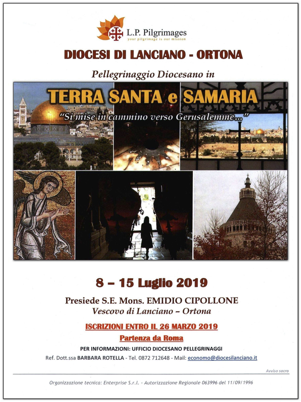 Pellegrinaggio Diocesano in Terra Santa