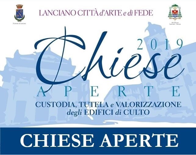 Chiese aperte 2019