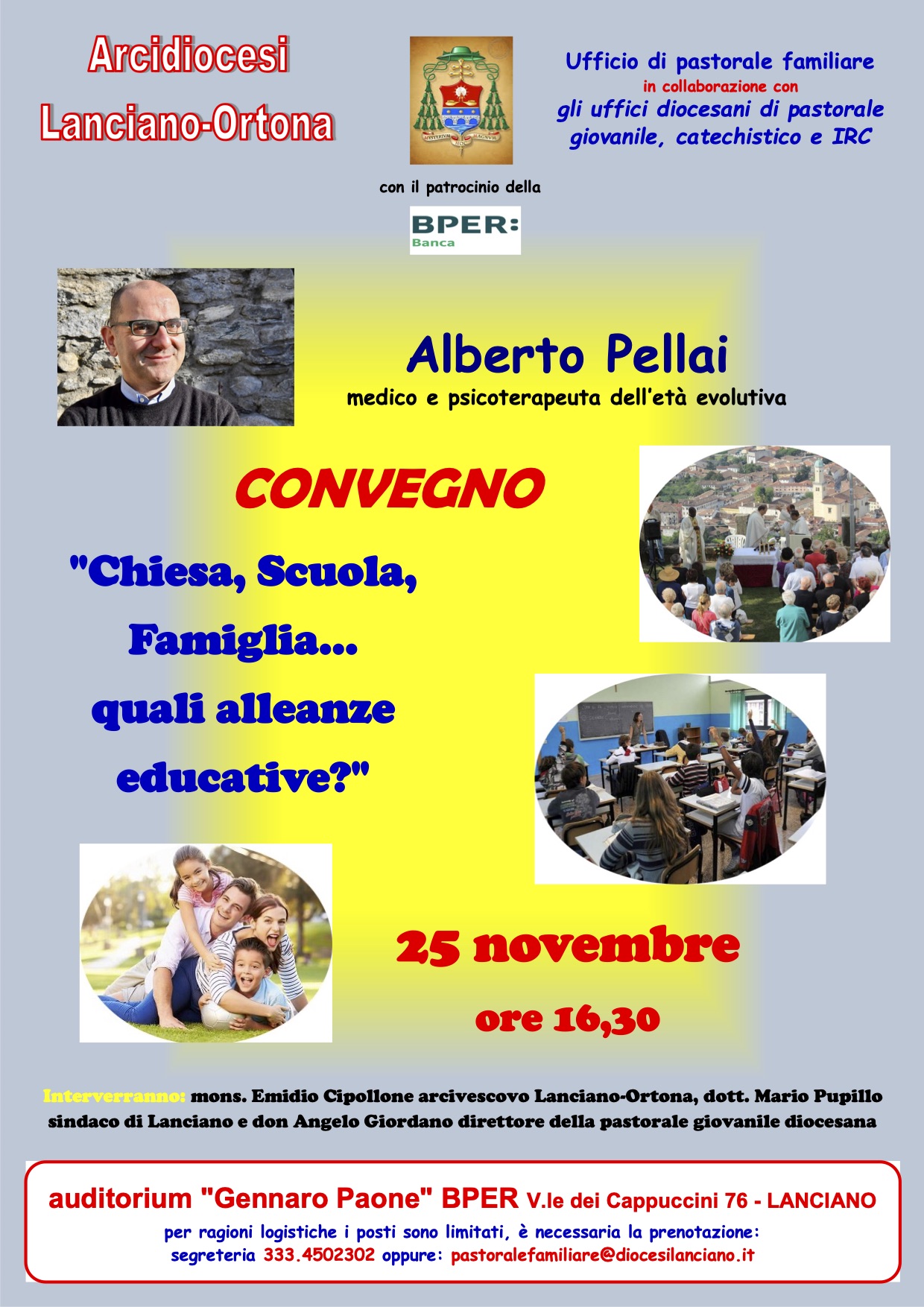 Alberto Pellai in Convegno a Lanciano
