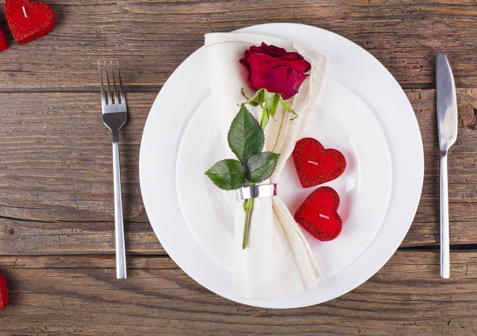 Cena romantico-spirituale per i fidanzati