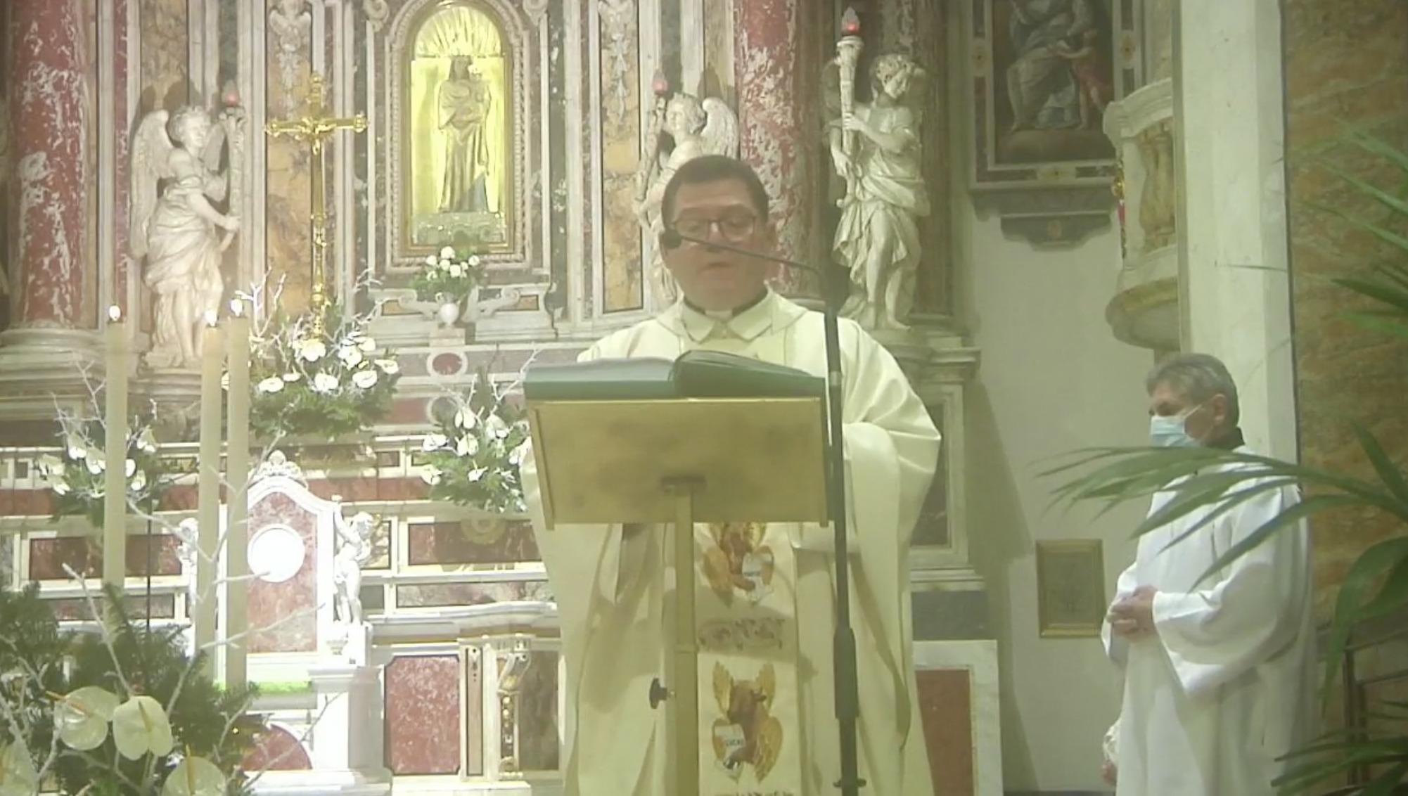 In diretta dalla chiesa della Madanno del Ponte di Lanciano la Santa messa